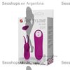 Masajeador vaginal con control remoto